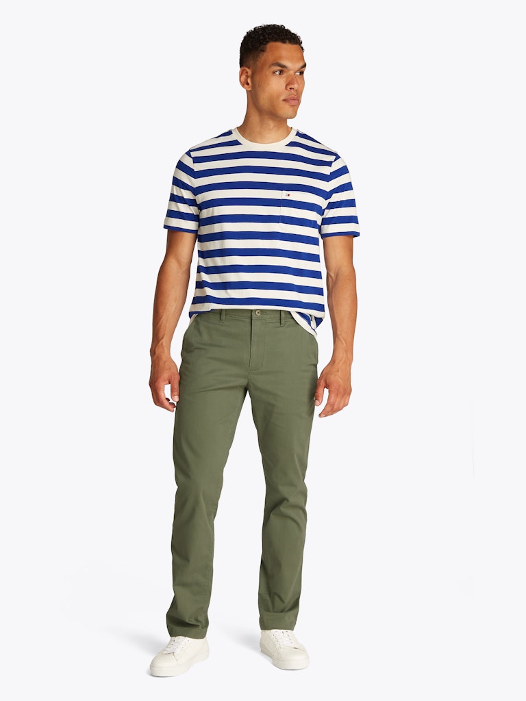 Tommy Hilfiger Herren Hosen Pli Green