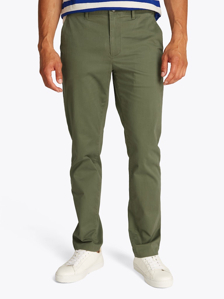 Tommy Hilfiger Herren Hosen Pli Green