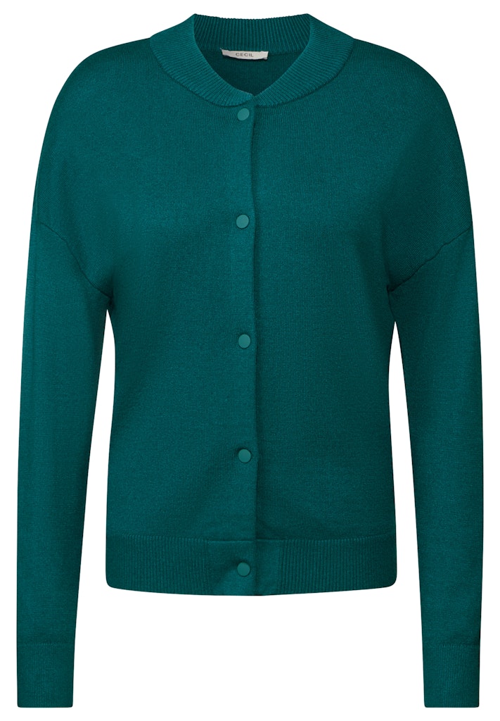 Cecil Damen Strickjacken Petrol Gr