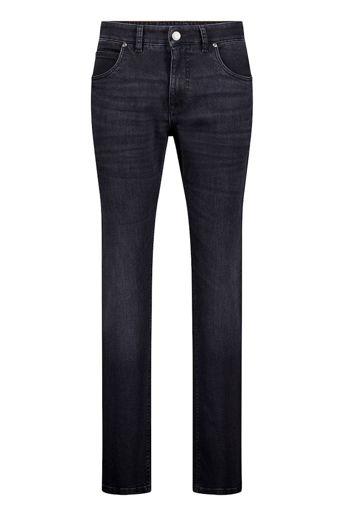 Gardeur Herren Jeans Dark Grey