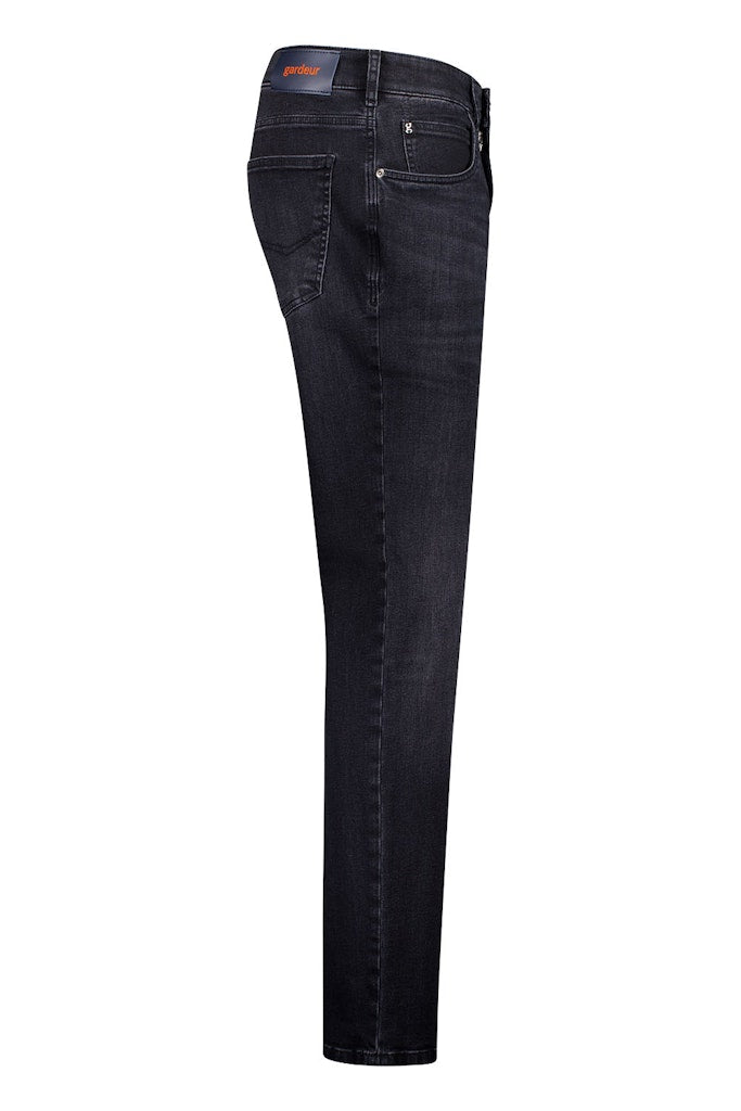 Gardeur Herren Jeans Dark Grey