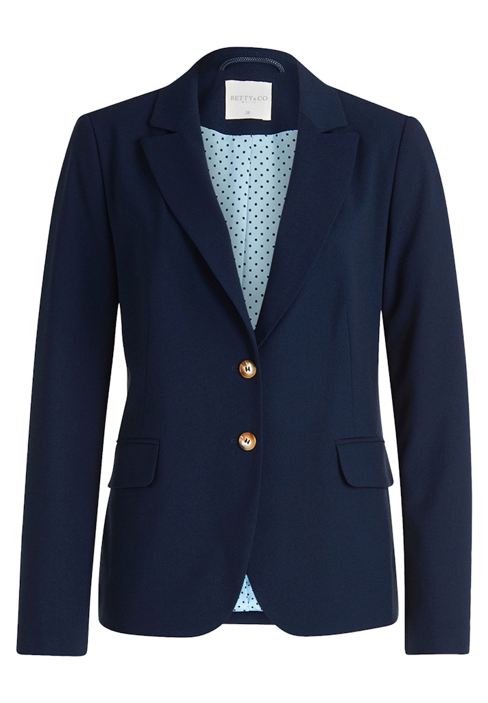 Betty & Co Damen Blazer Navy Blue