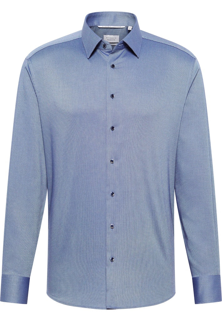 Eterna Herren Hemden lang Dunkelblau