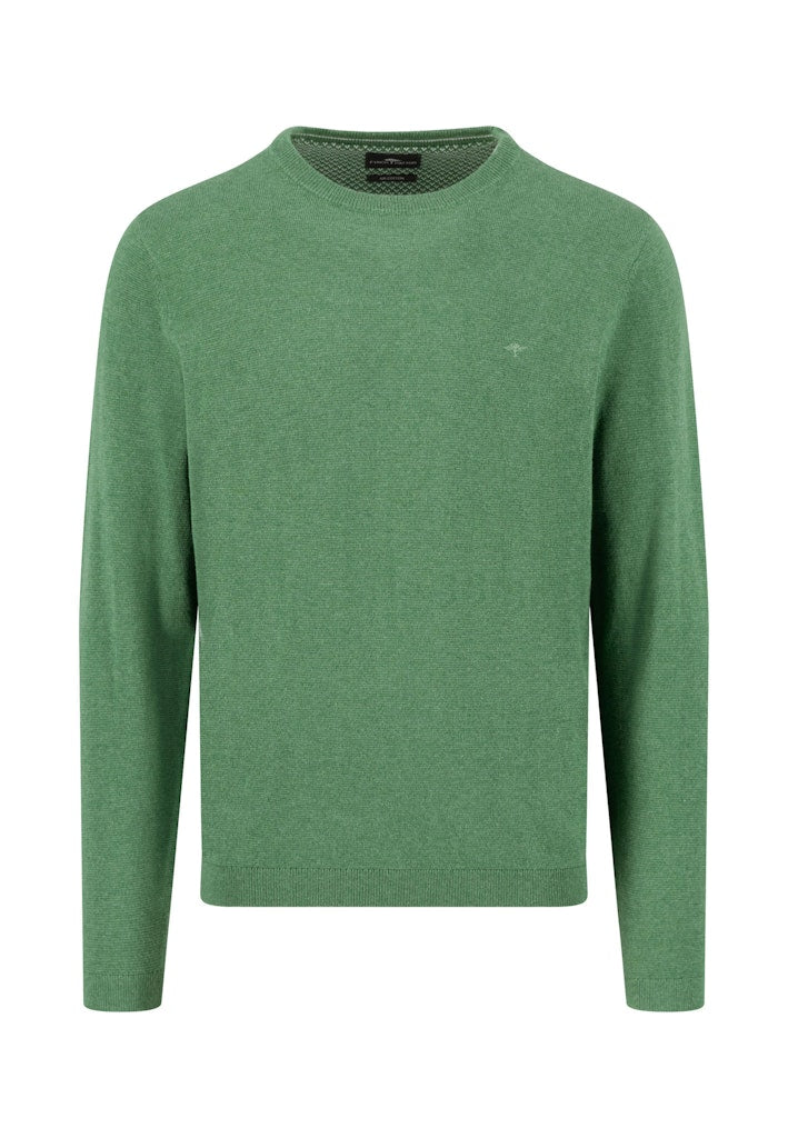 Fynch-Hatton Herren Pullover Dark Fern