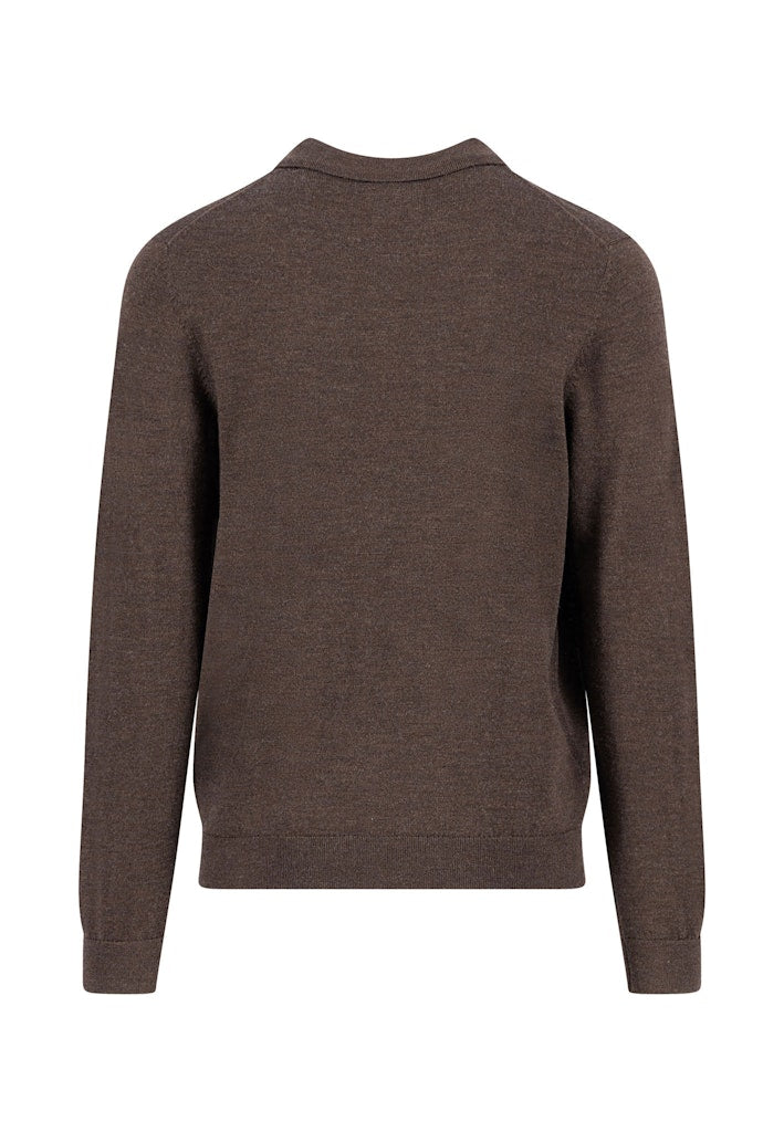 Fynch-Hatton Herren Pullover Dark Chocolate