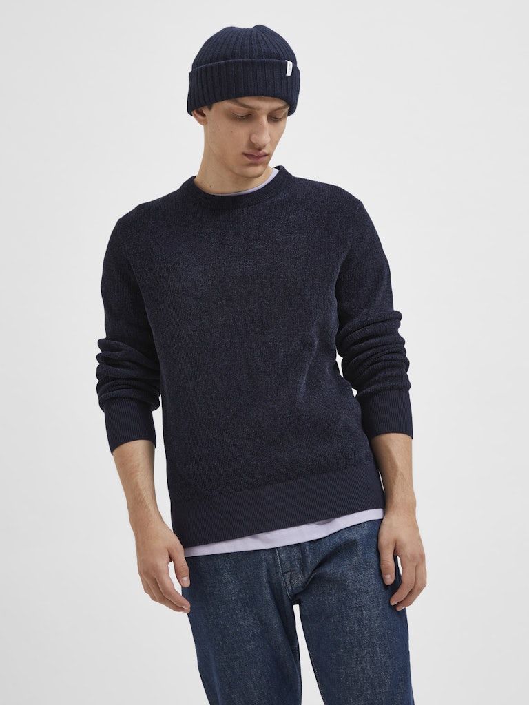 Selected homme Herren Pullover Sky Capt