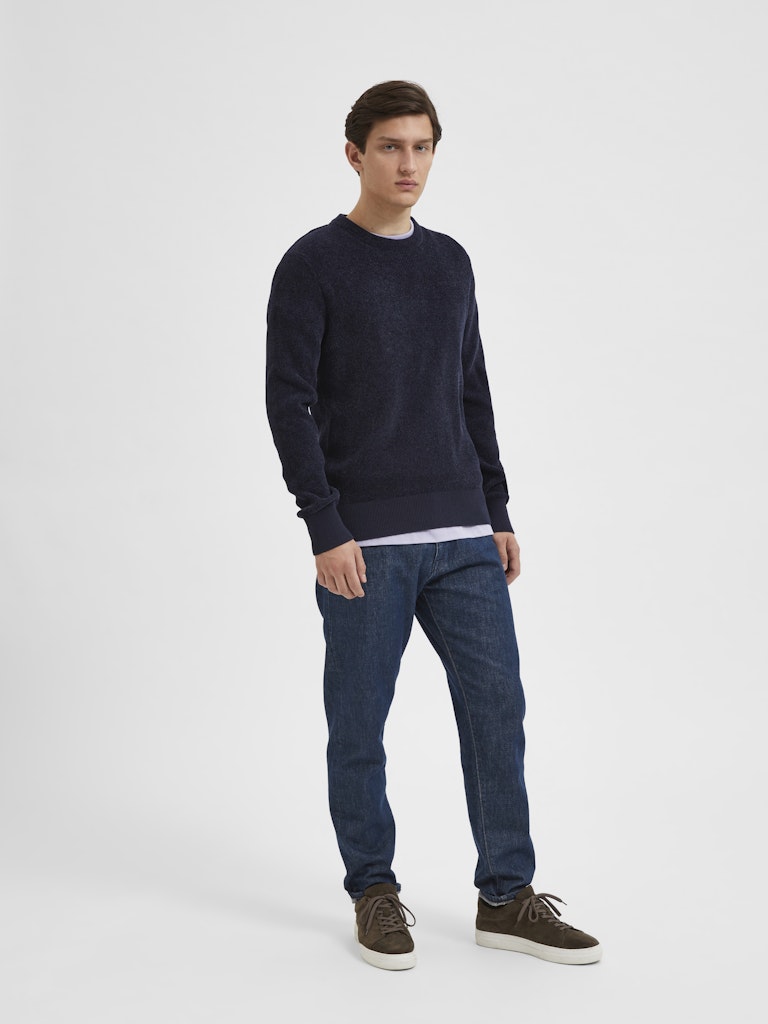 Selected homme Herren Pullover Sky Capt