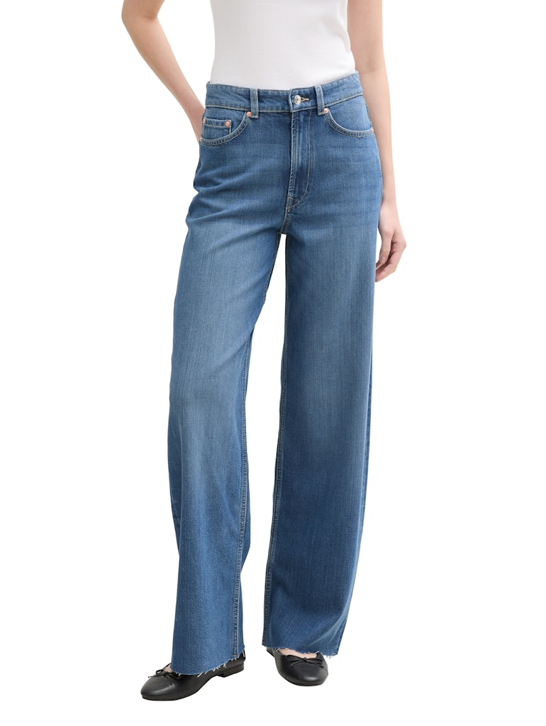 Tom Tailor denim Damen Jeans Clean Mid Stone