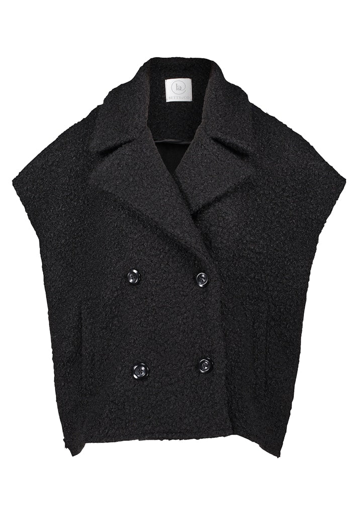 Betty & Co Damen Outdoorwesten Black