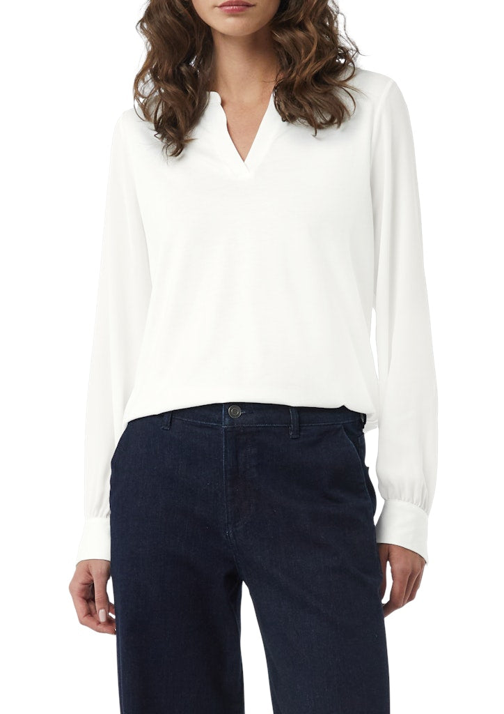 Comma Damen T-Shirts White