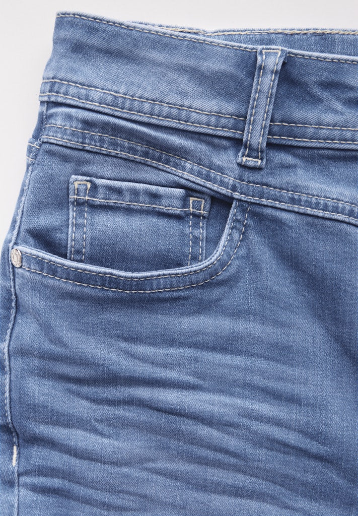 Street One Damen Hosen Light Blu