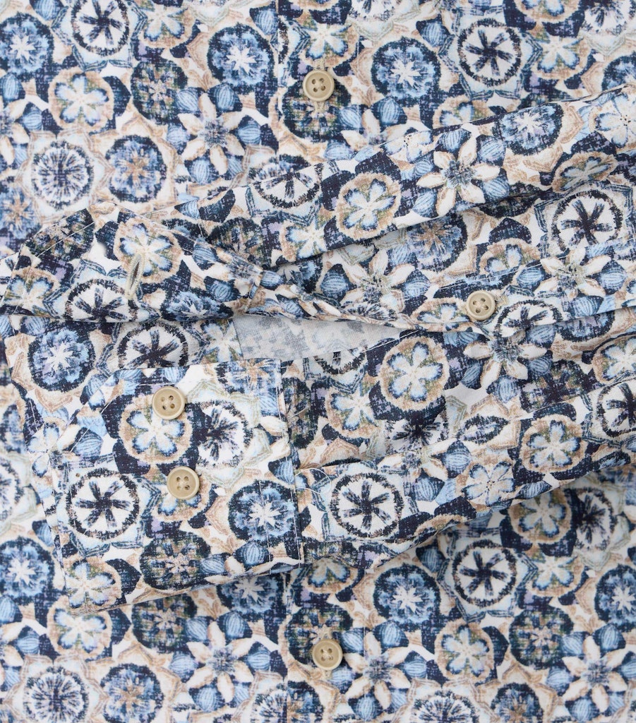 Venti Herren Hemden lang Blau