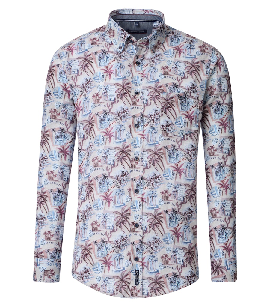 Casa Moda Herren Hemden Rot