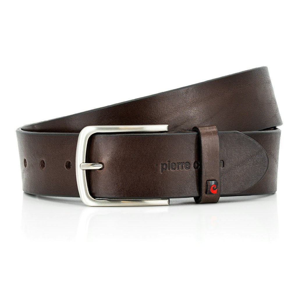 LINDENMANN Herren Gürtel Dunkelbraun