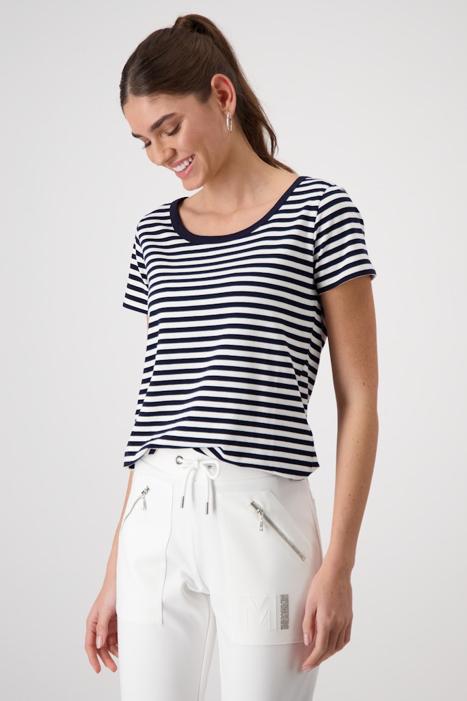 Monari Damen T-Shirts Deep Ocean