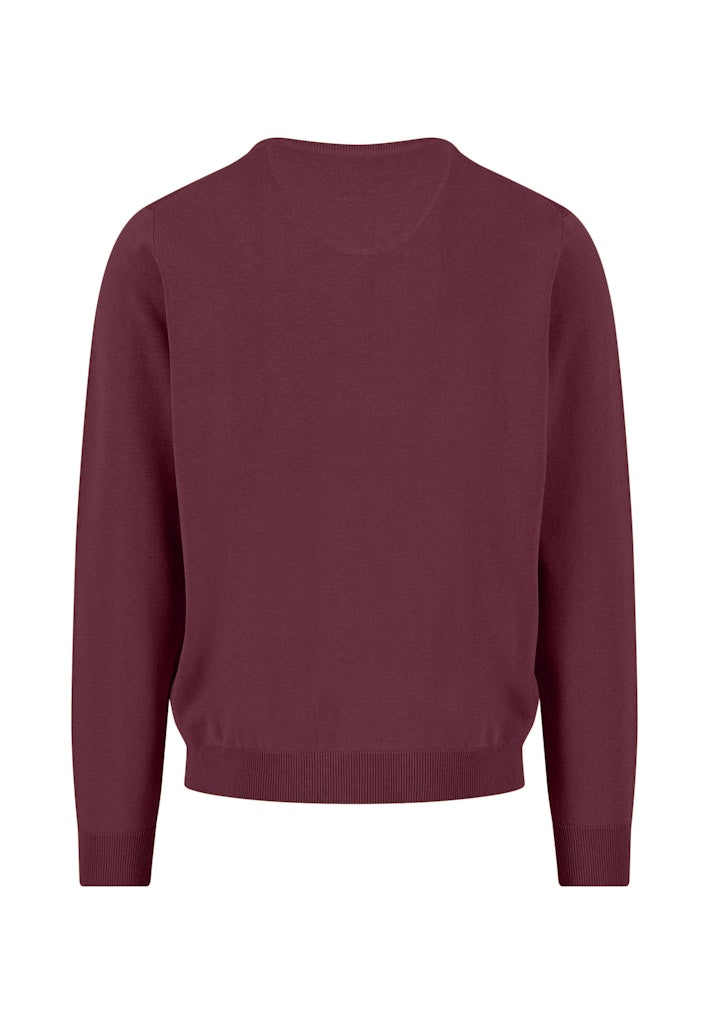 Fynch-Hatton Herren Pullover Deep Merlot