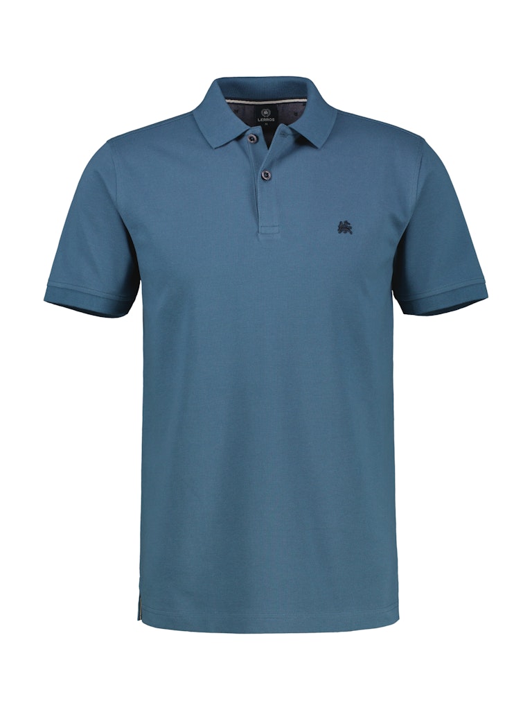 Lerros Herren Polo-Shirts Crispy Blue