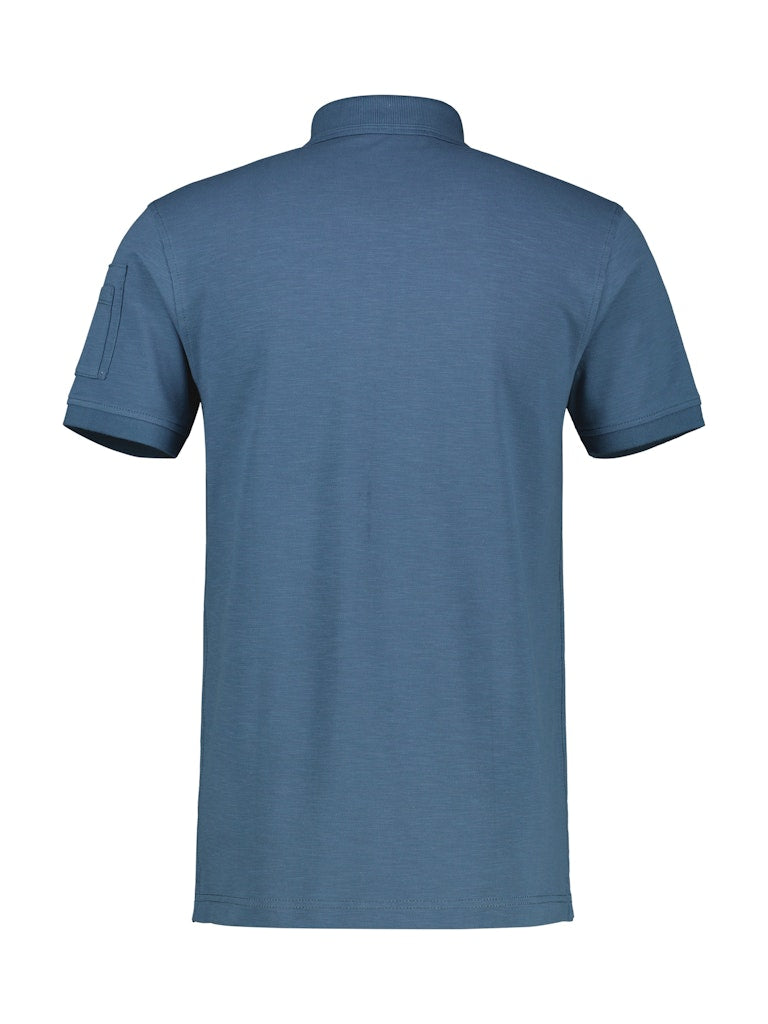 Lerros Herren Polo-Shirts Crispy Blue