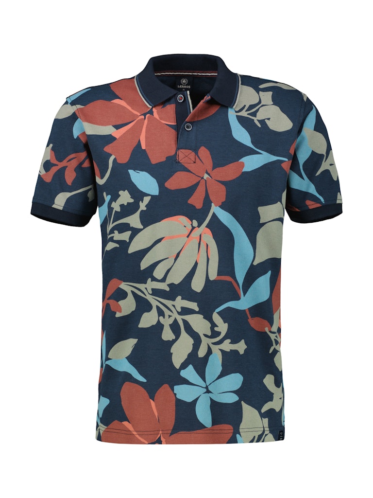 Lerros Herren Polo-Shirts Classic Navy