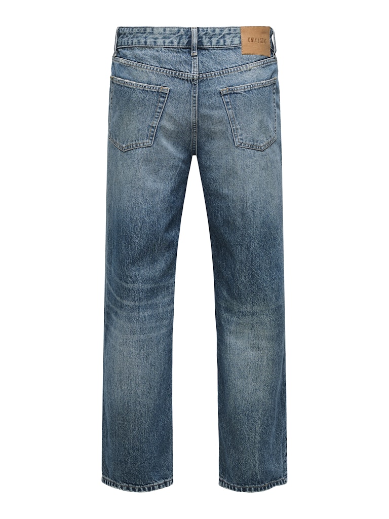 Only & Sons Herren Jeans Medium Blue Den