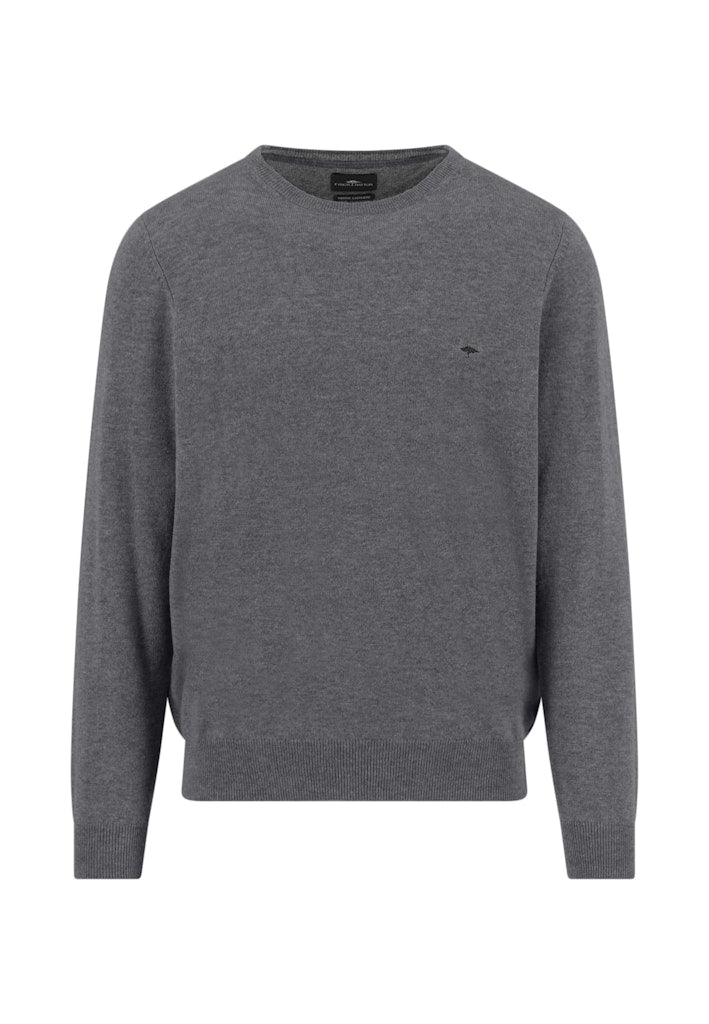 Fynch-Hatton Herren Pullover Steel