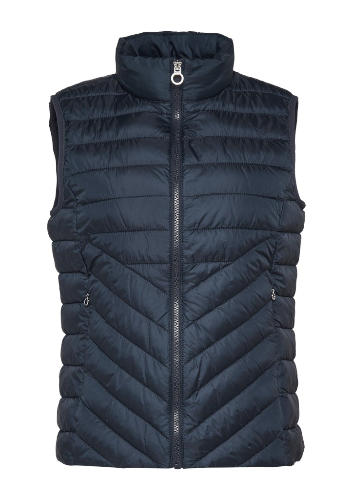 S. Oliver red Damen Outdoorwesten Blue