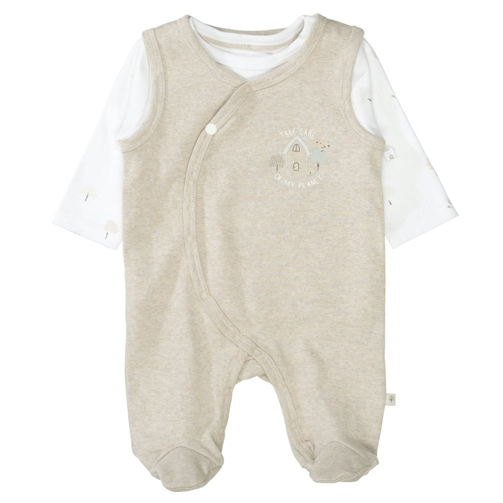 Staccato Baby Strampler Beige Mel.