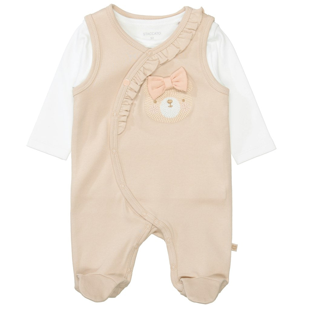 Staccato Baby Strampler Soft Cream