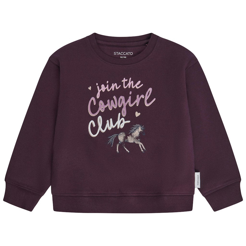 Staccato Mädchen Sweats & Sweatjacken Dark Berry