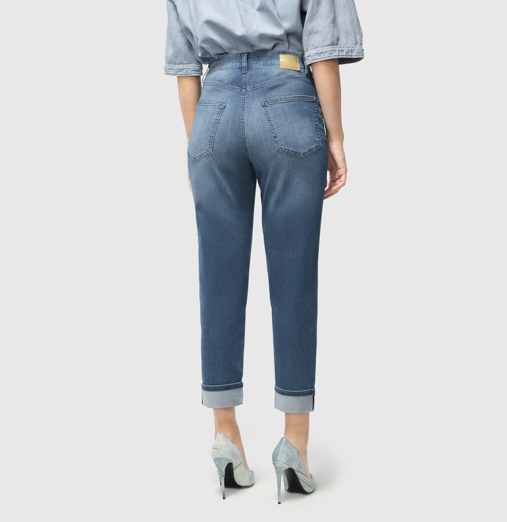 Mac Damen Jeans Summer Mid Blue