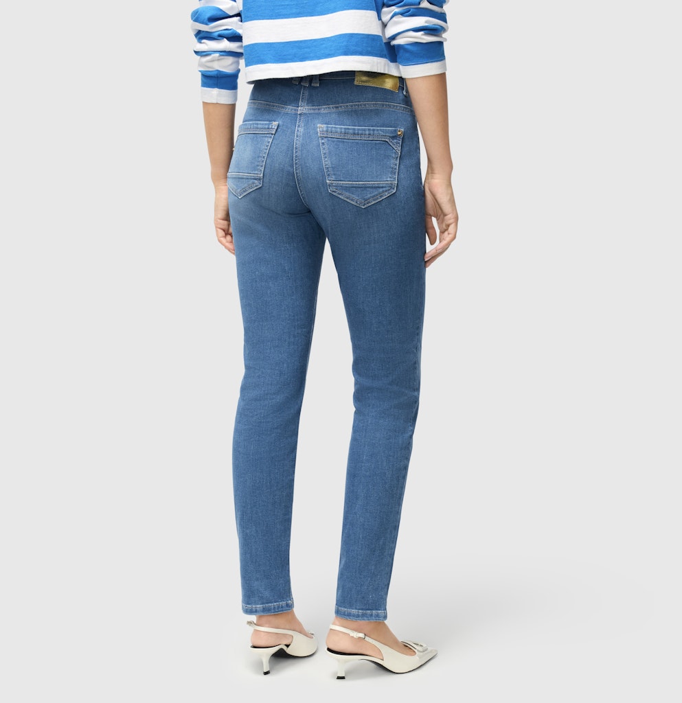 Mac Damen Jeans Chic Cobalt Use