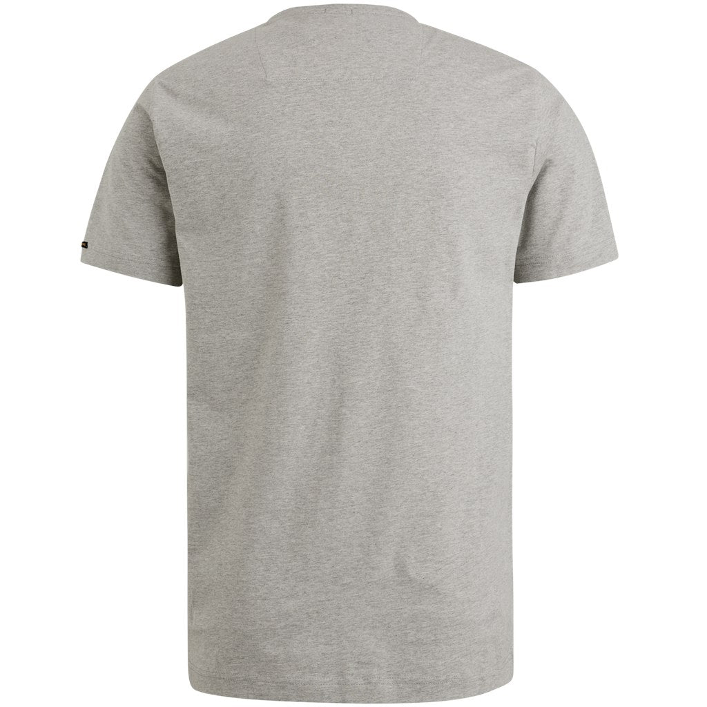 PME Herren T-Shirts kurz Light Grey Mele