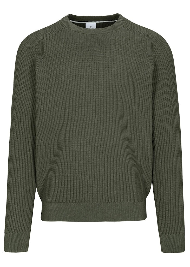 Basefield Herren Pullover Green Chrom