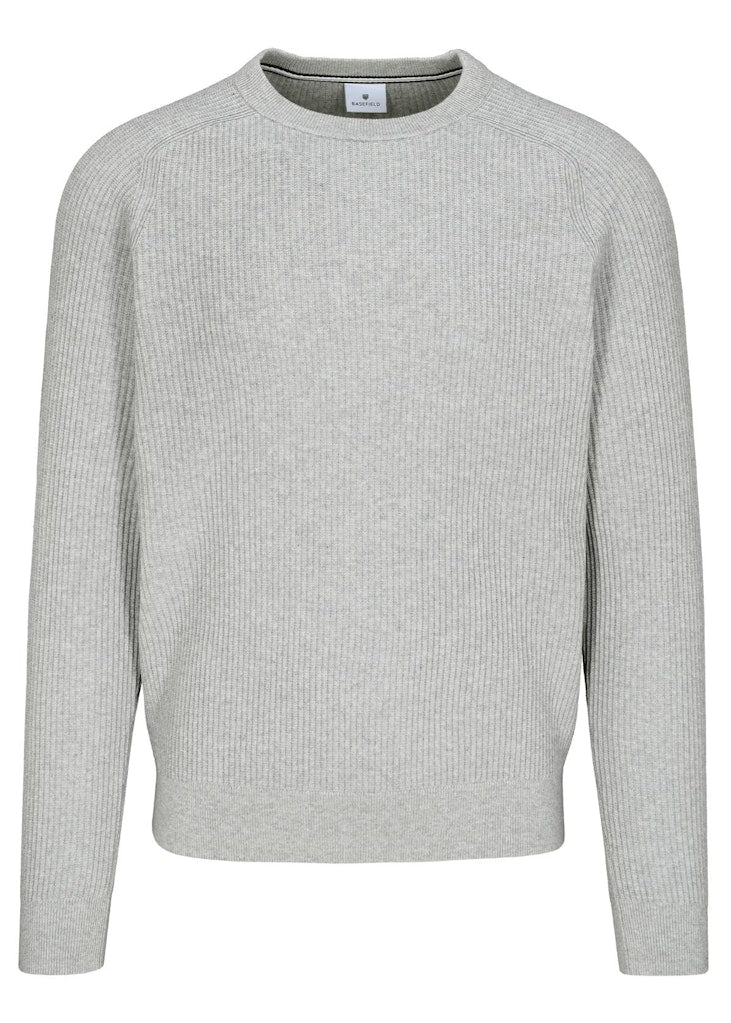 Basefield Herren Pullover Light Grey
