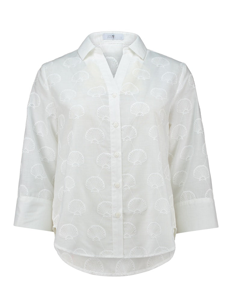 Haily's Damen Blusen White