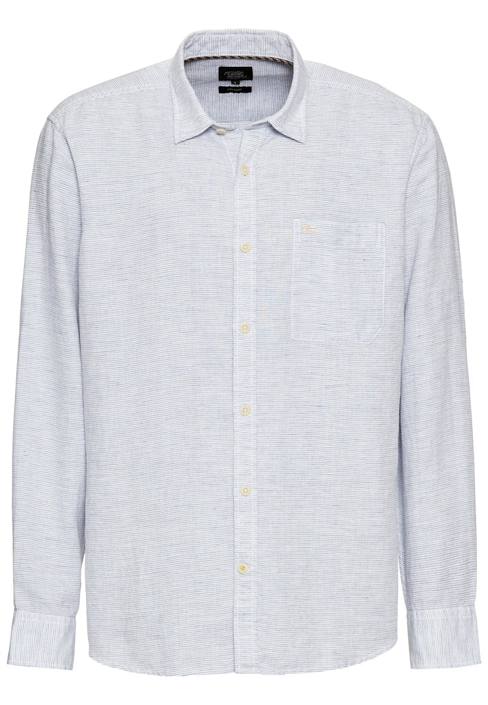 Camel active Herren Hemden Smoke Blue