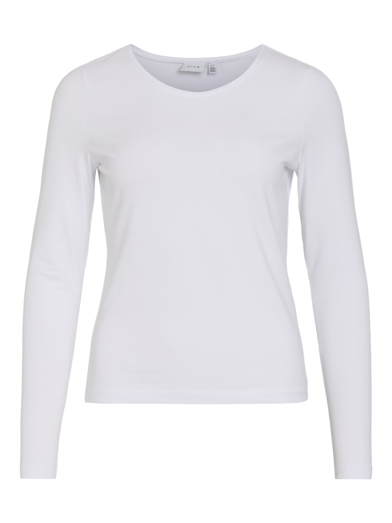 Vila Damen T-Shirts Bright White
