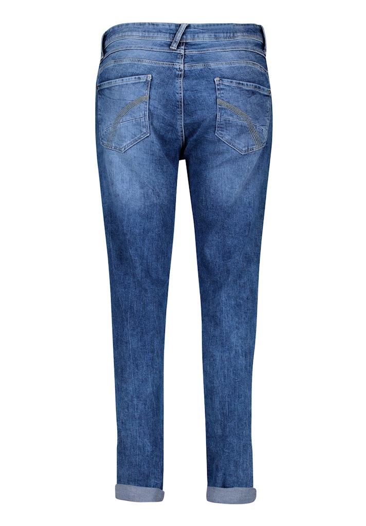 Cartoon Damen Jeans Middle Blue Den
