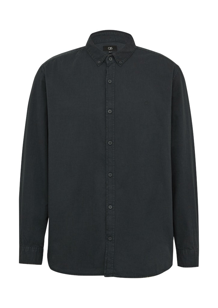 QS by S.Oliver Herren Hemden lang Blue