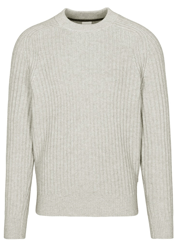 Basefield Herren Pullover Oat Grey Me