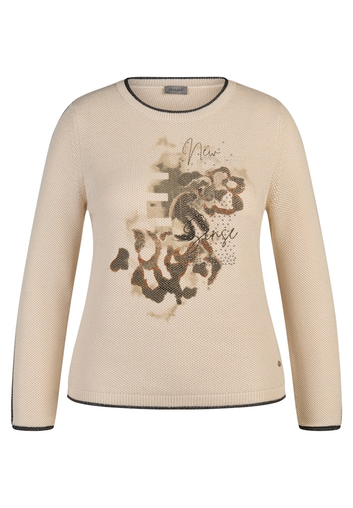 Rabe Damen Pullover Vanille