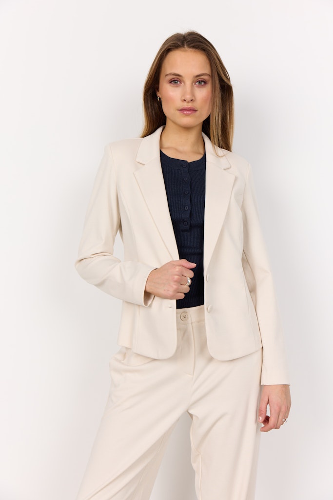 Soya Concept Damen Blazer Cream