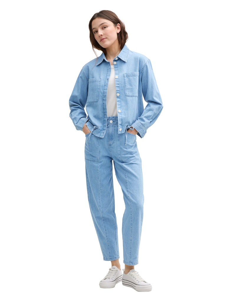 Tom Tailor denim Damen Jacken Used Bleached B