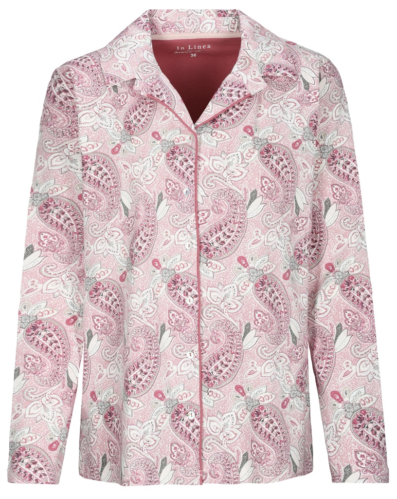 Katag Schlafanzug Taupe Paisley