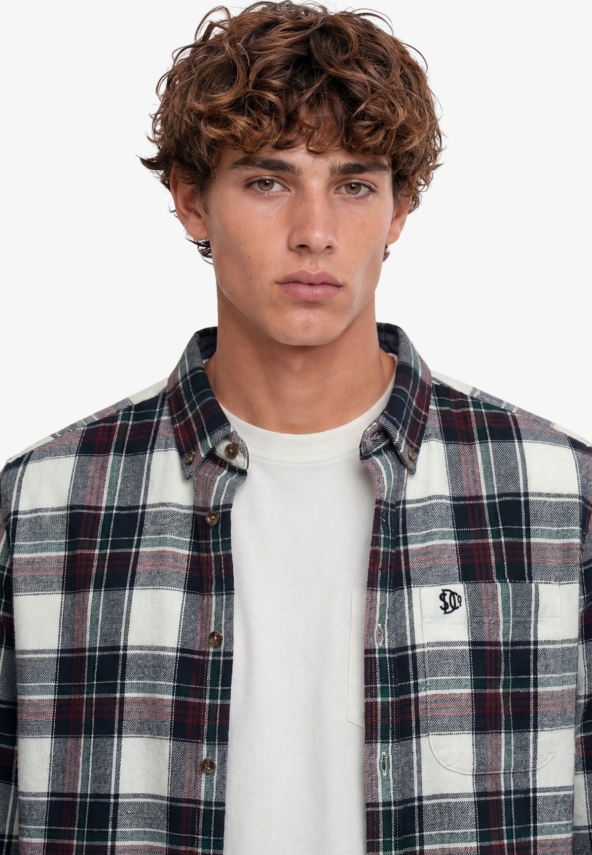 Superdry Herren Hemden lang Lk Skylar Chec