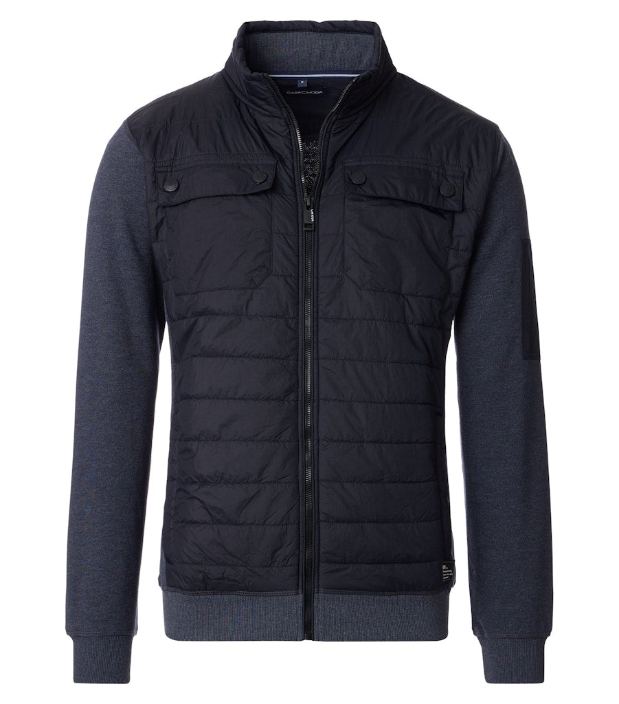 Casa Moda Herren Sweatjacken Blau