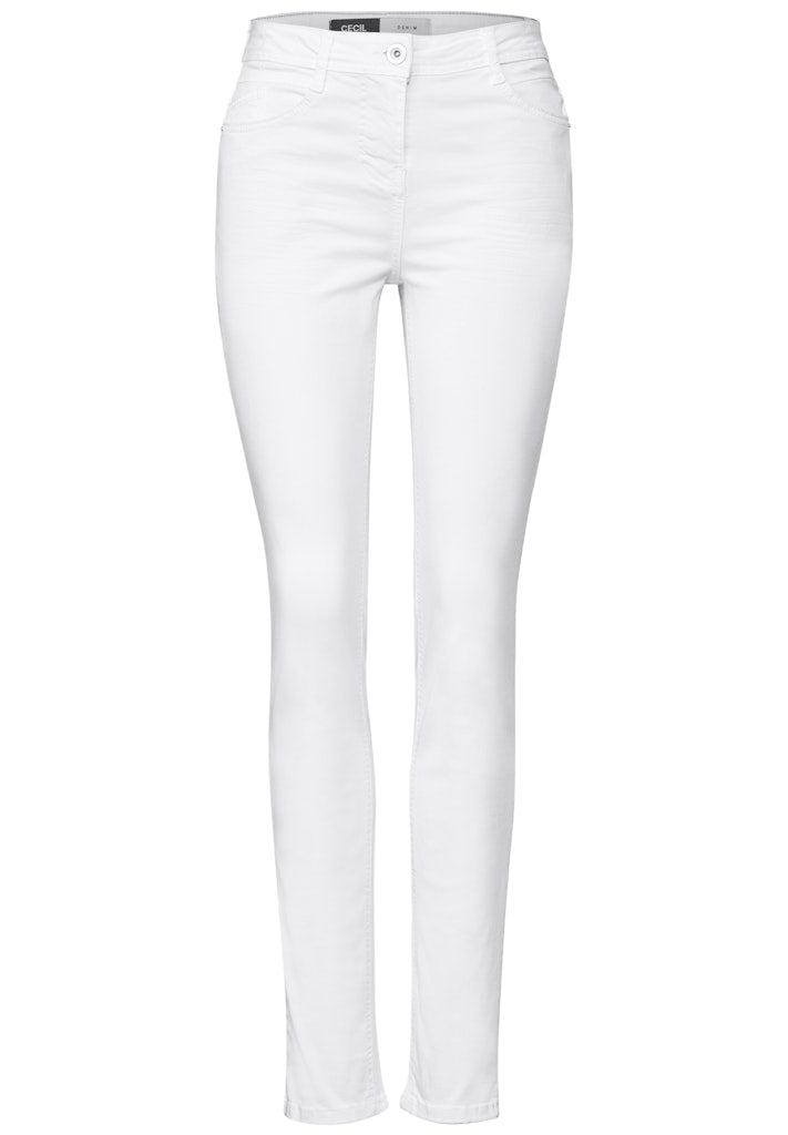Cecil Damen Hosen White