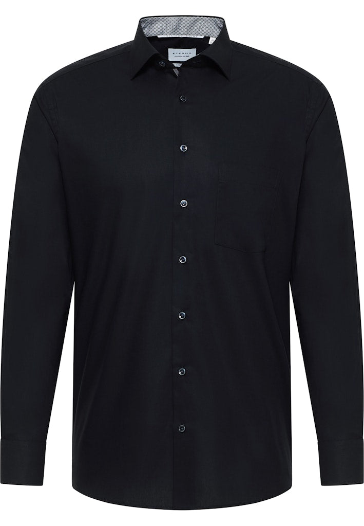 Eterna Herren Hemden lang Schwarz