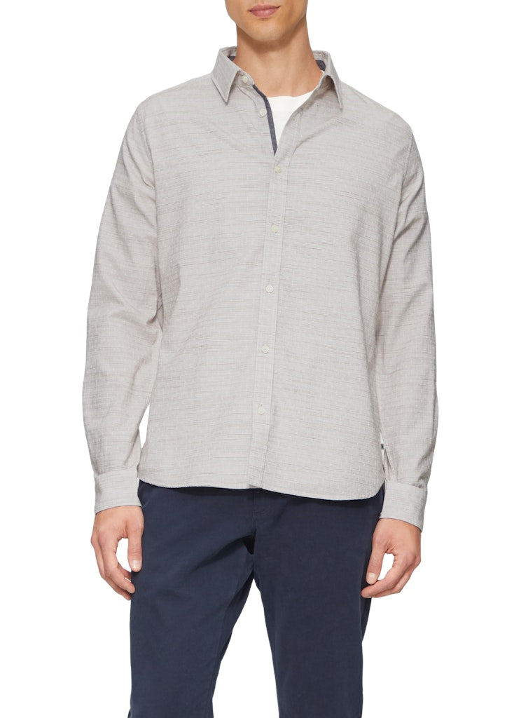 S. Oliver red Herren Hemden lang Brown