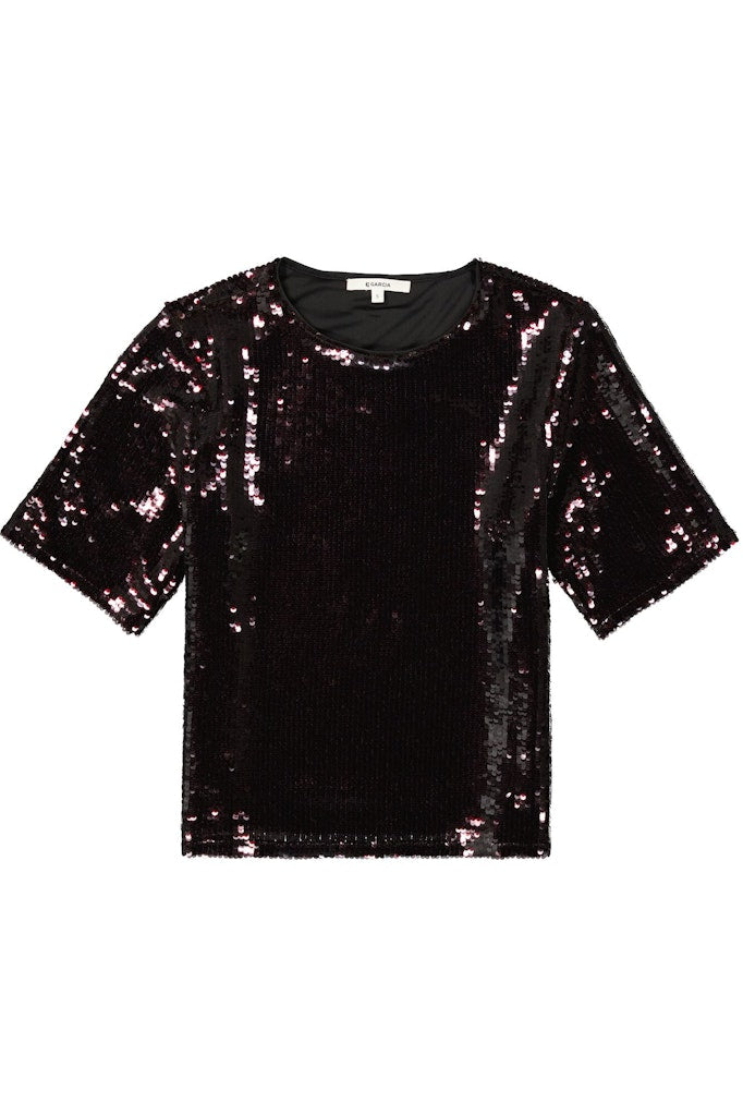 Garcia Damen T-Shirts Scarlet Oak